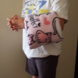 Nursing/Arm Support Pillow with Doll Face Pillow.